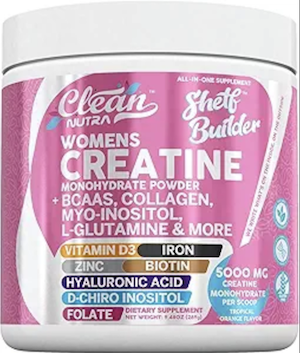 Creatine supplement specifically formulated for women