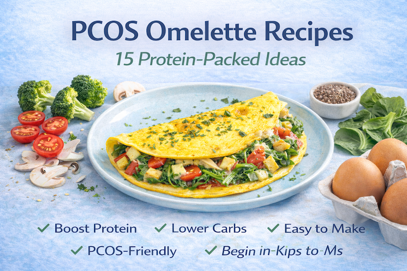 PCOS Omelette Recipes: 15 Protein-Packed Ideas - PCOS Meal Planner Guide