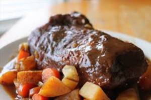 PCOS Beef Pot Roast and Roasted Vegetables