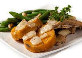 Budget-Friendly Slow-Cooker Chicken & Sweet Potatoes