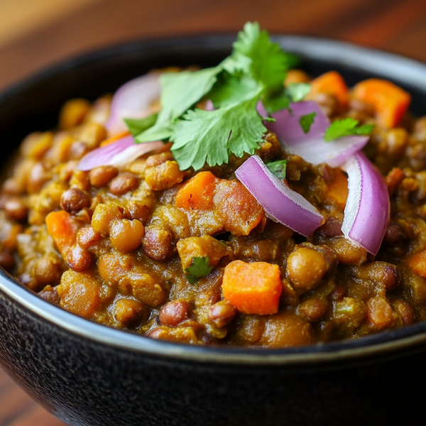 Anemia and PCOS Recipe - Iron-Rich Lentil Curry