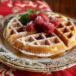 Cream of Wheat Waffles for PCOS