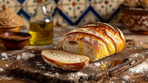 PCOS-Friendly Pão Alentejano (Portuguese Country Bread)