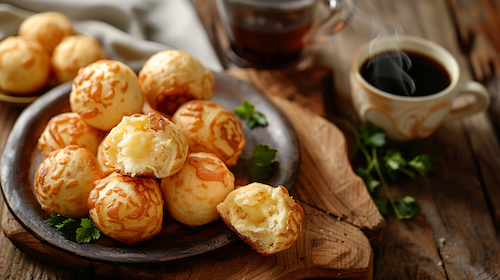 PCOS-Friendly Pão de Queijo (Brazilian Cheese Bread)
